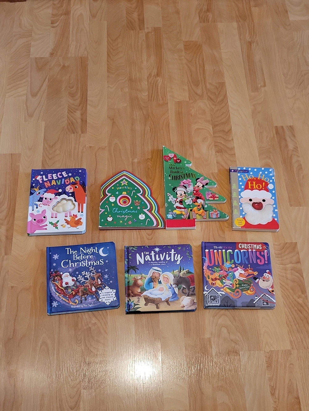Toddler Holiday Christmas Board Book Bundle